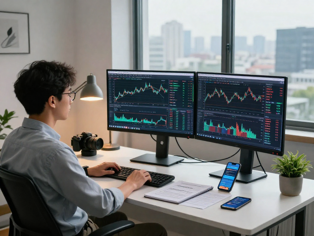 在现代金融交易环境中,MetaTrader 5实时数据分析与图表工具的展示。